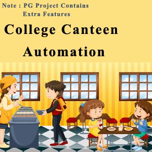 College Canteen Automation PG project